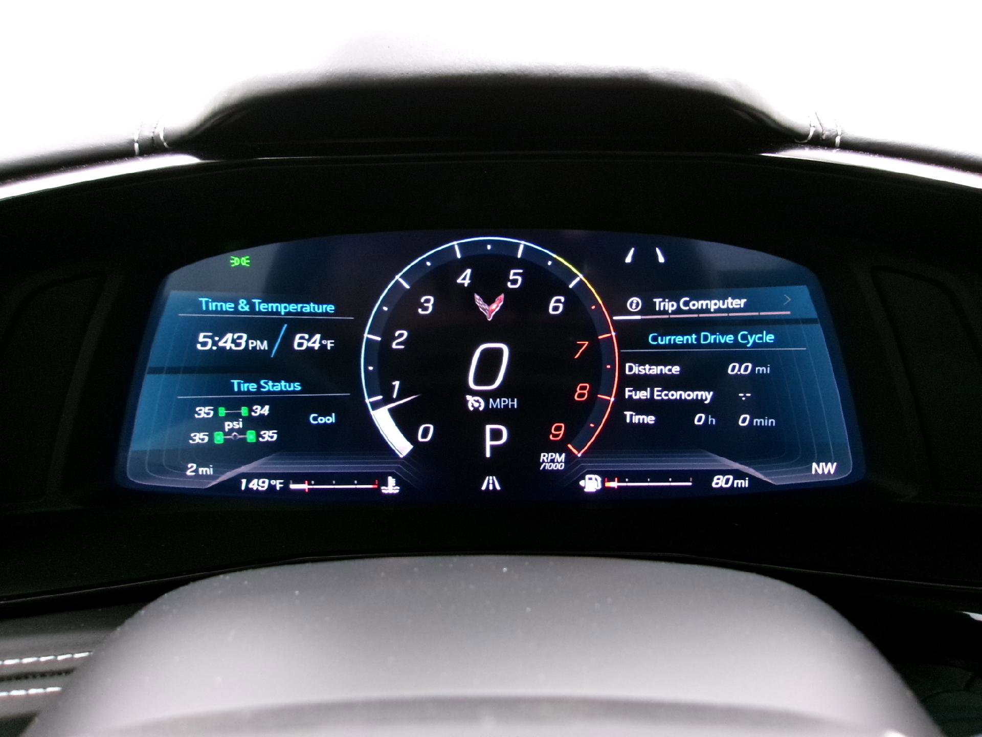 New 2025 Chevrolet Corvette Z06 w/ Stealth Interior Trim Package image 9