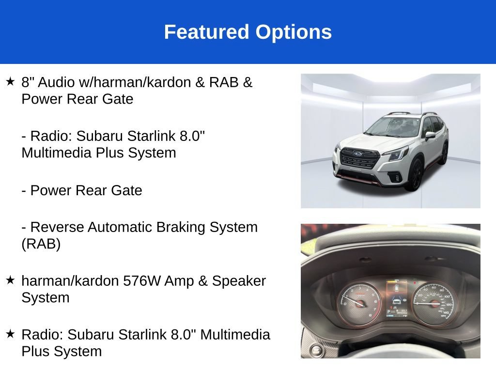 Used 2022 Subaru Forester Sport AWD/4WD image 3