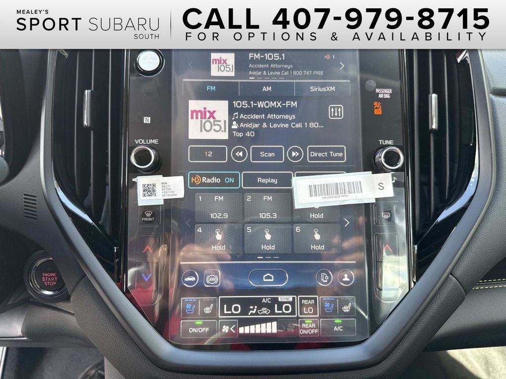 New 2026 Subaru Ascent Bronze Edition AWD/4WD image 33