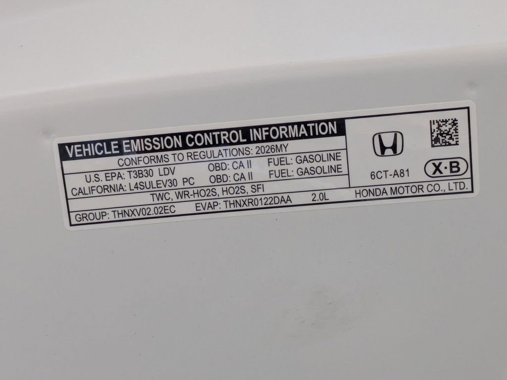 Certified 2026 Honda HR-V LX image 25