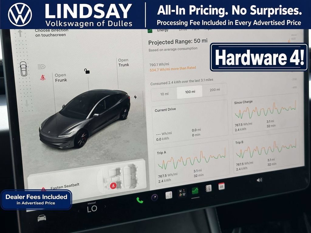 Used 2024 Tesla Model 3 Performance AWD/4WD image 25