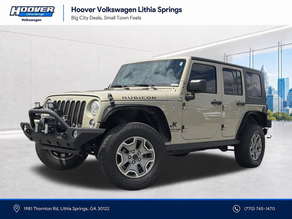 Used 2018 Jeep Wrangler Unlimited Rubicon w/ Connectivity Group AWD/4WD image 1