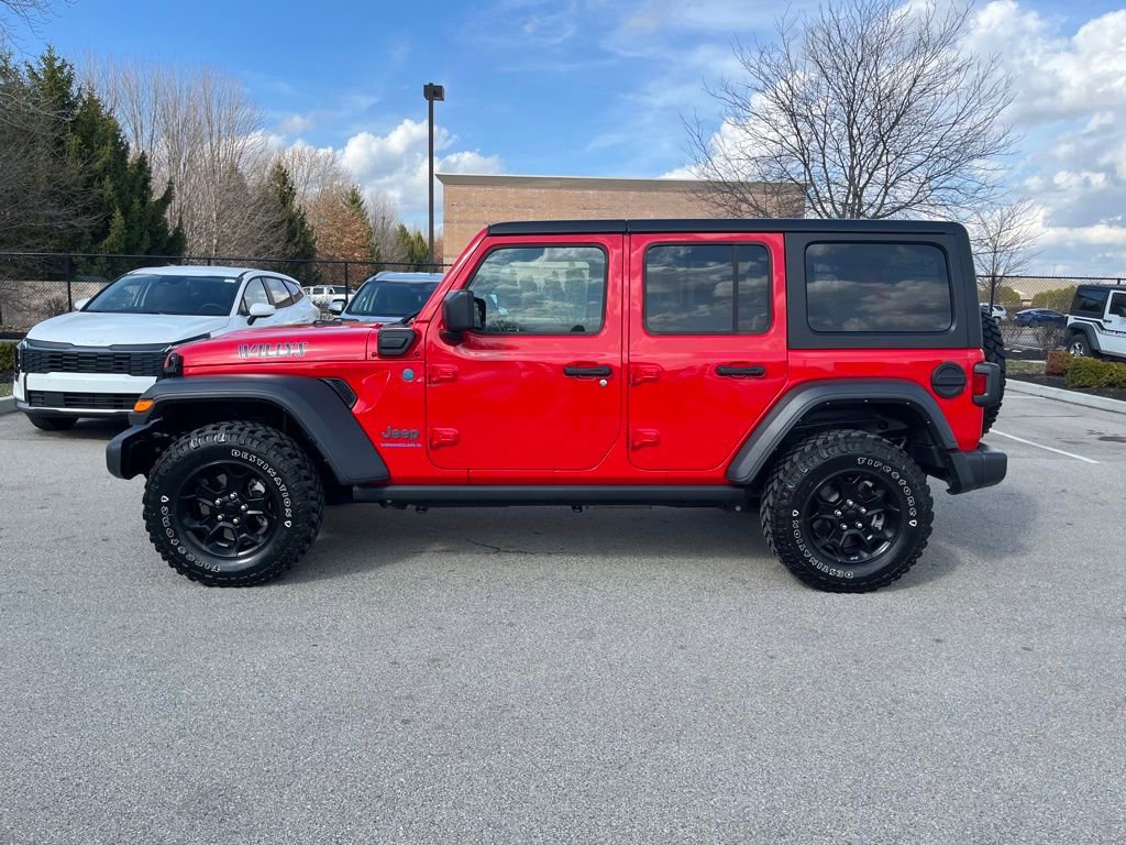Used 2023 Jeep Wrangler Willys 4xe w/ Cold Weather Group image 4