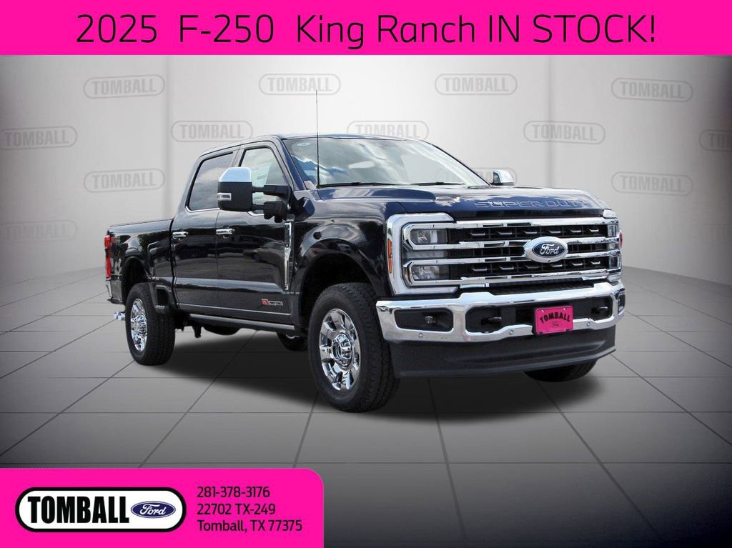New 2025 Ford F250 King Ranch w/ Chrome Package