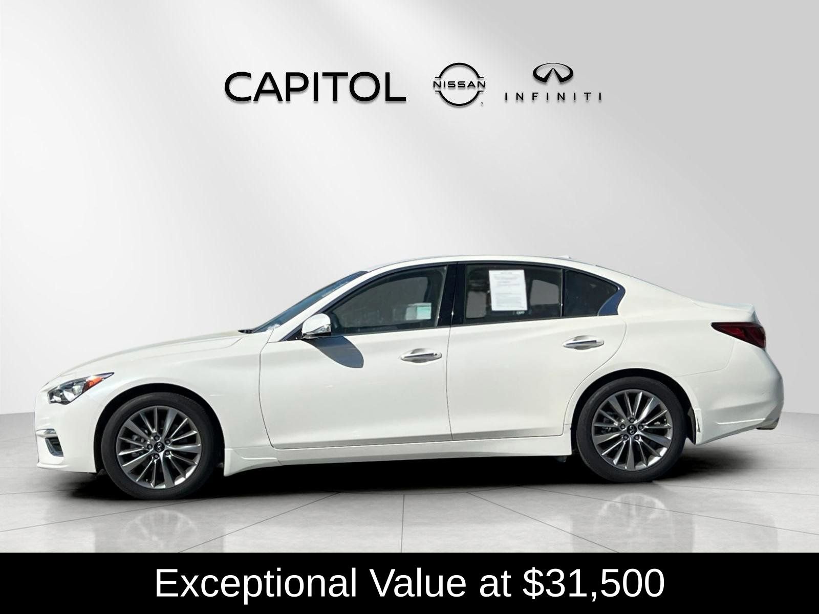 Used 2024 INFINITI Q50 Luxe w/ Cargo Package image 2