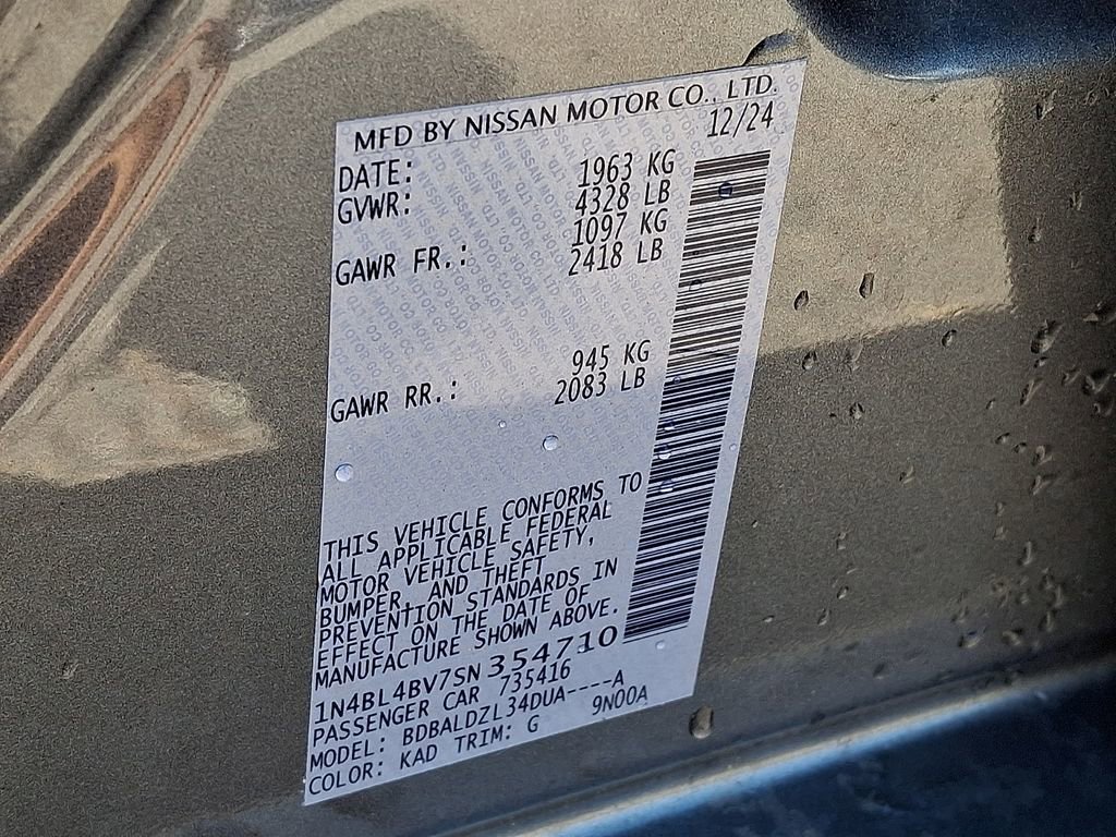 Certified 2025 Nissan Altima 2.5 S FWD image 27
