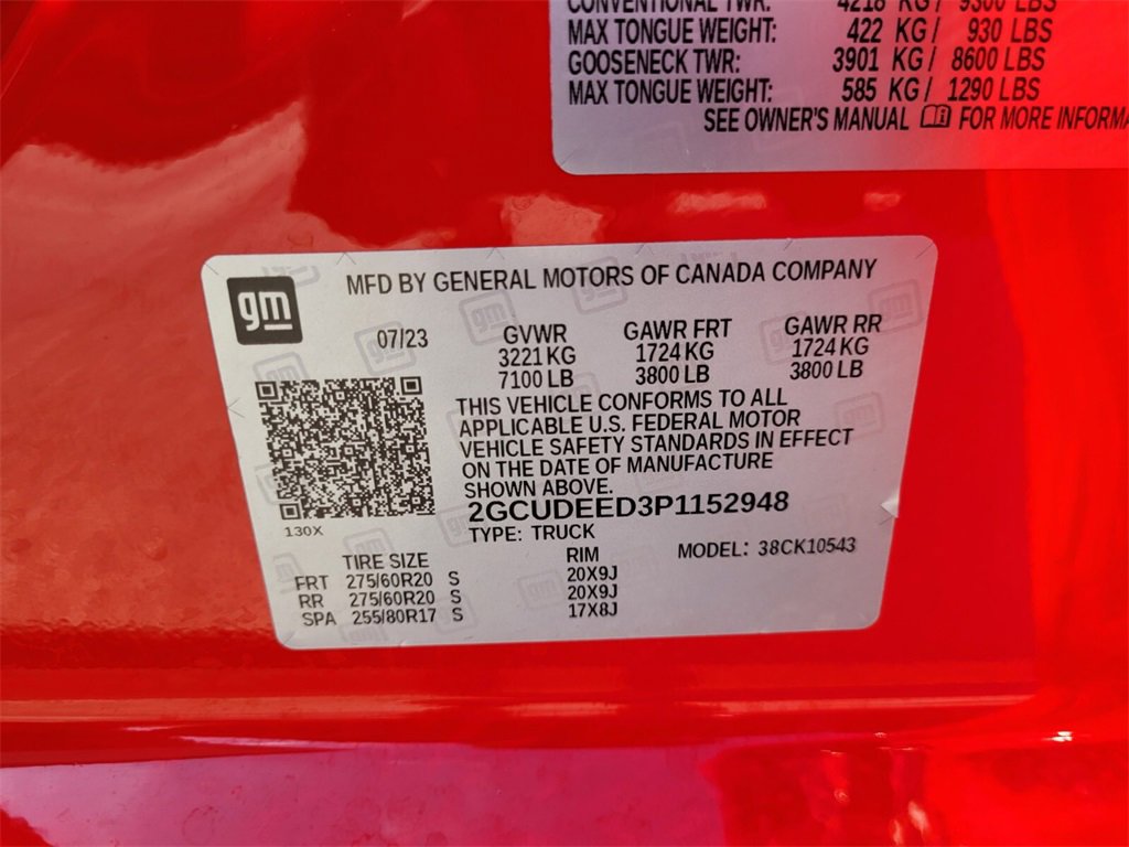 Certified 2023 Chevrolet Silverado 1500 RST w/ Z71 Off-Road Package image 23