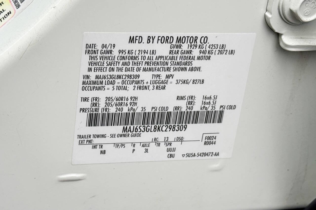 Used 2019 Ford EcoSport SE image 16