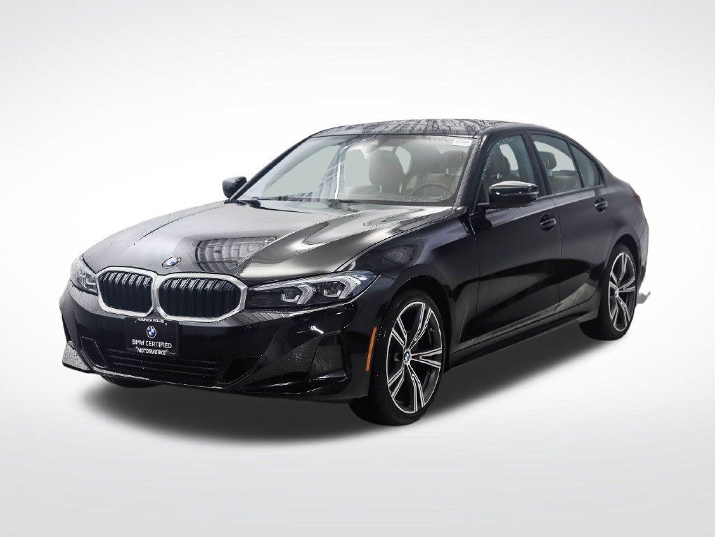 Certified 2023 BMW 330i xDrive Sedan w/ Premium Package AWD/4WD image 1