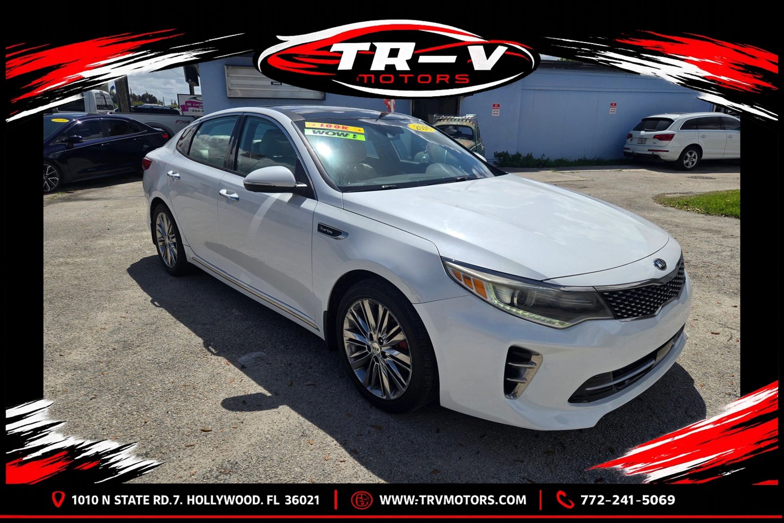 Used 2016 Kia Optima SX w/ Chrome Wheel Package FWD image 2