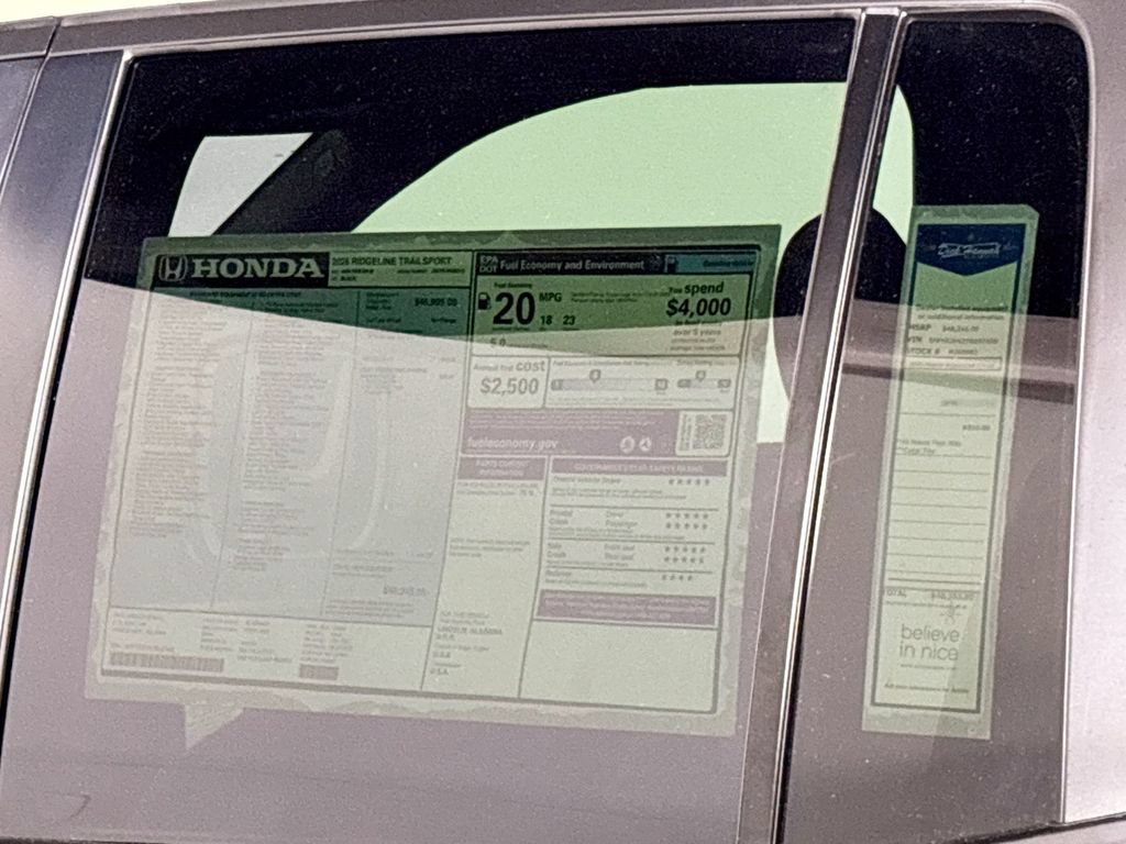New 2026 Honda Ridgeline TrailSport image 25