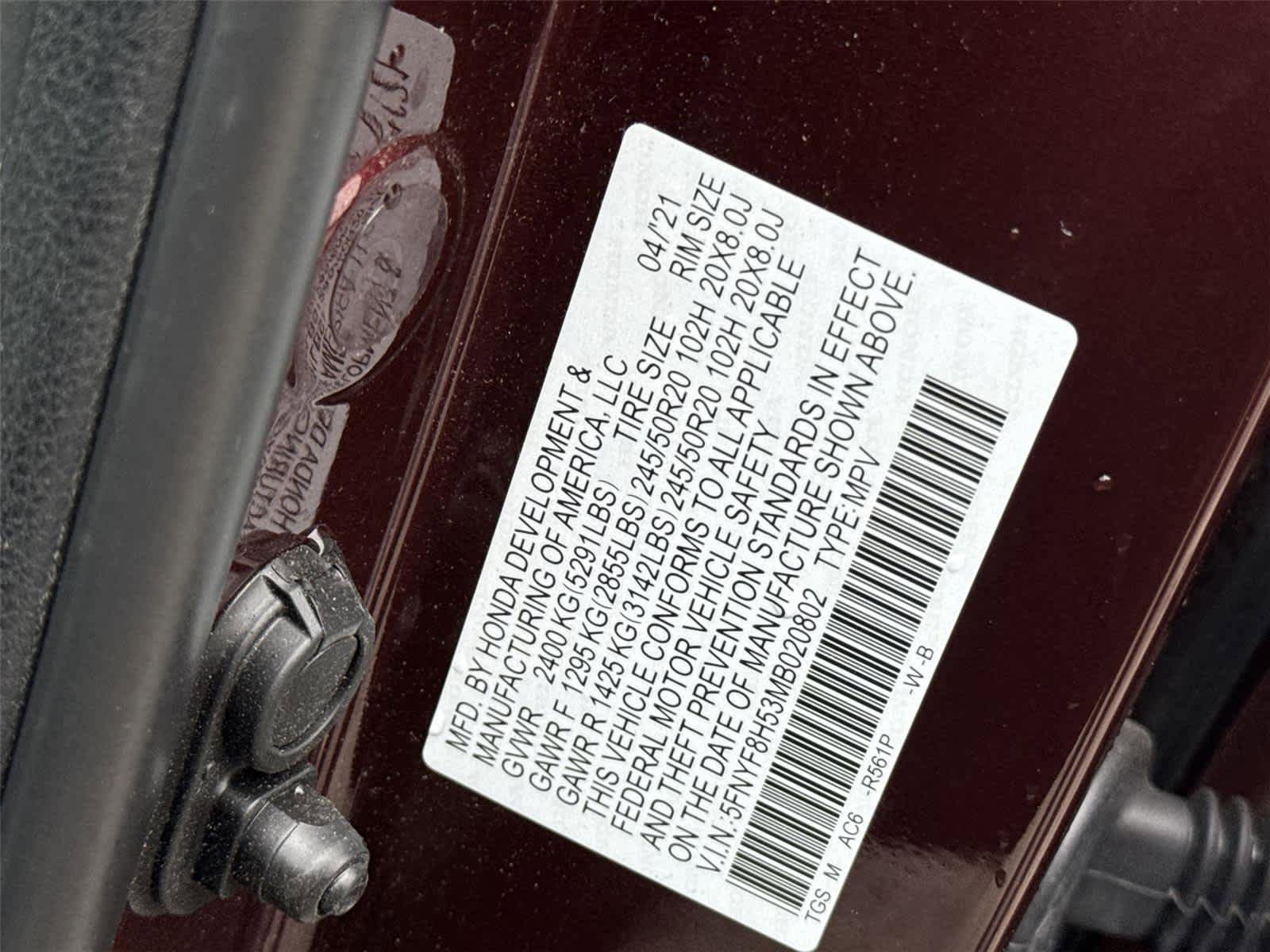 Used 2021 Honda Passport EX-L image 31