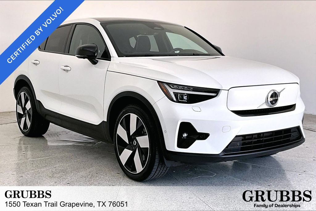 Certified 2023 Volvo C40 P8 Recharge Ultimate w/ Protection Package Premier