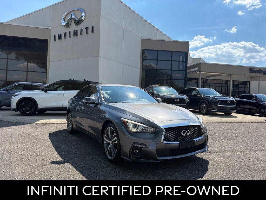 Certified 2021 INFINITI Q50 Sensory w/ Cargo Package