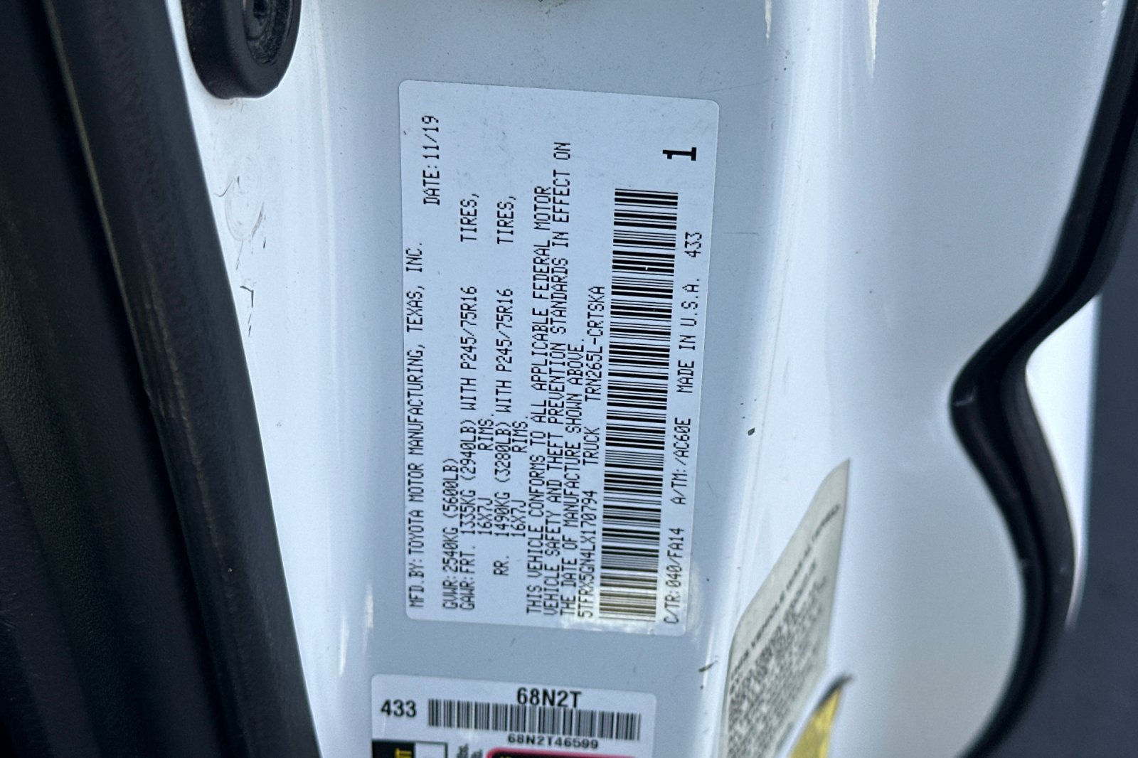 Used 2020 Toyota Tacoma SR RWD image 26