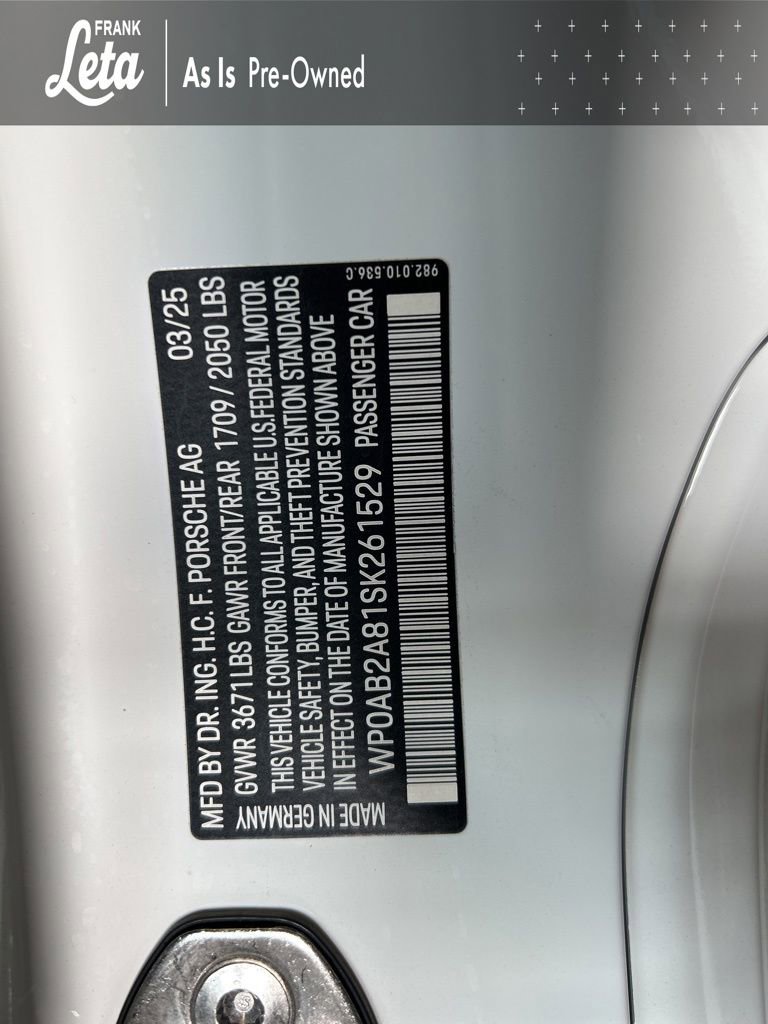 Used 2025 Porsche 718 Cayman S image 22