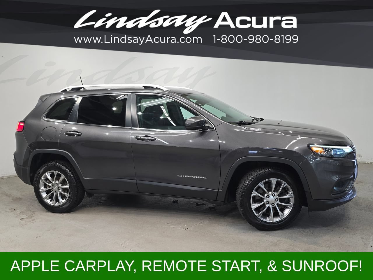Used 2021 Jeep Cherokee Latitude Plus w/ Sun & Sound Group FWD image 3