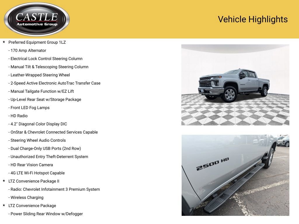 Used 2020 Chevrolet Silverado 2500 LTZ w/ LTZ Plus Package image 10