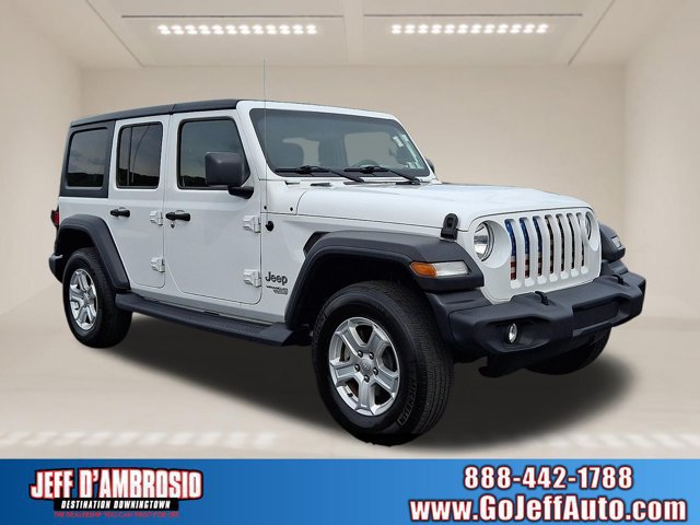 Certified 2018 Jeep Wrangler Unlimited Sport S