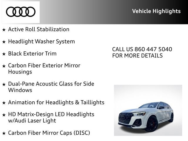 Certified 2025 Audi SQ7 Prestige AWD/4WD image 44