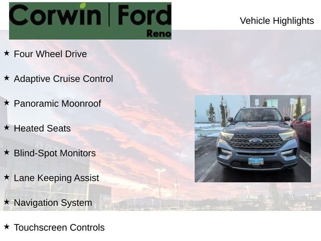 Used 2021 Ford Explorer XLT w/ Equipment Group 202A image 7