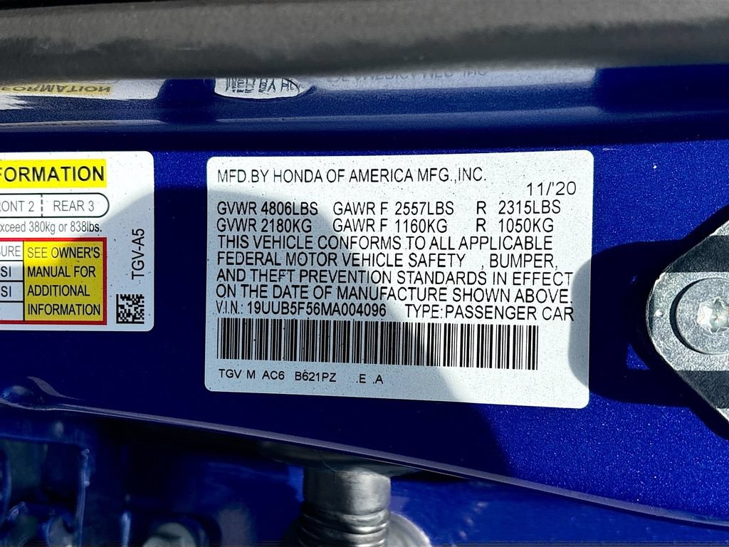 Used 2021 Acura TLX w/ A-SPEC Package FWD image 33