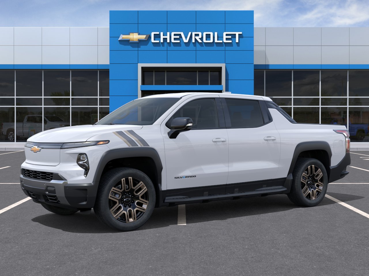 New 2026 Chevrolet Silverado EV LT w/ LPO, Bronze Package AWD/4WD image 2