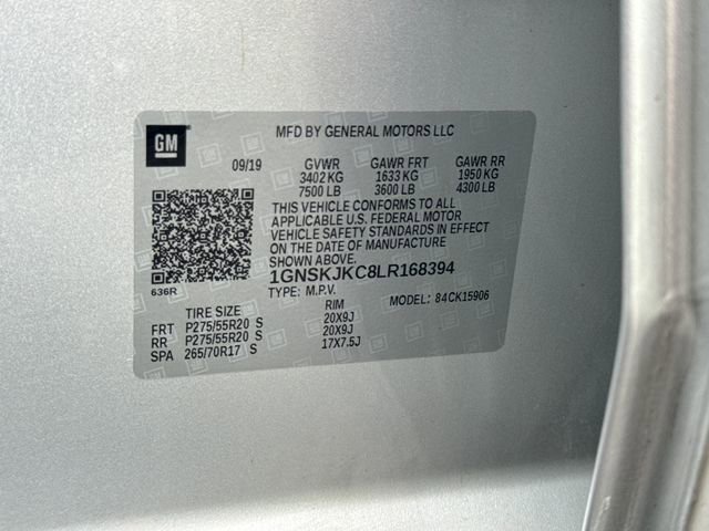Used 2020 Chevrolet Suburban Premier AWD/4WD image 11