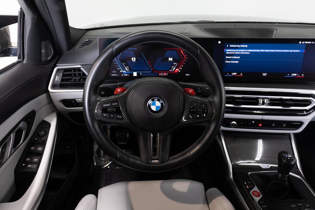 Used 2023 BMW M3 w/ M Carbon Exterior Package RWD image 36