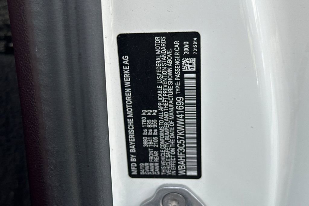 Used 2019 BMW Z4 sDrive30i w/ M Sport Package image 30