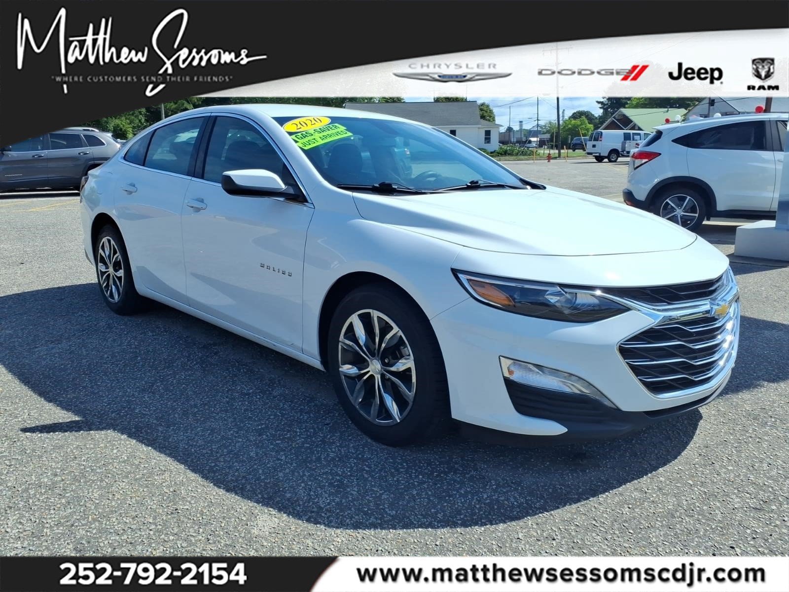 Used 2020 Chevrolet Malibu LT
