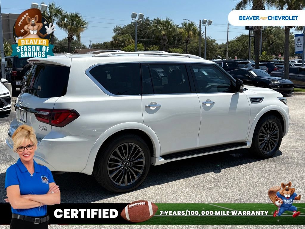 Used 2022 INFINITI QX80 Premium Select w/ Cargo Package RWD image 7