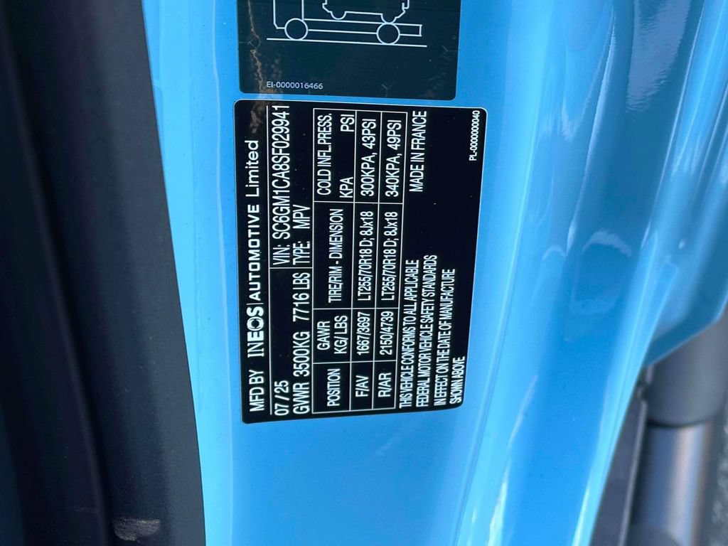 New 2025 INEOS Grenadier Station Wagon AWD/4WD image 19