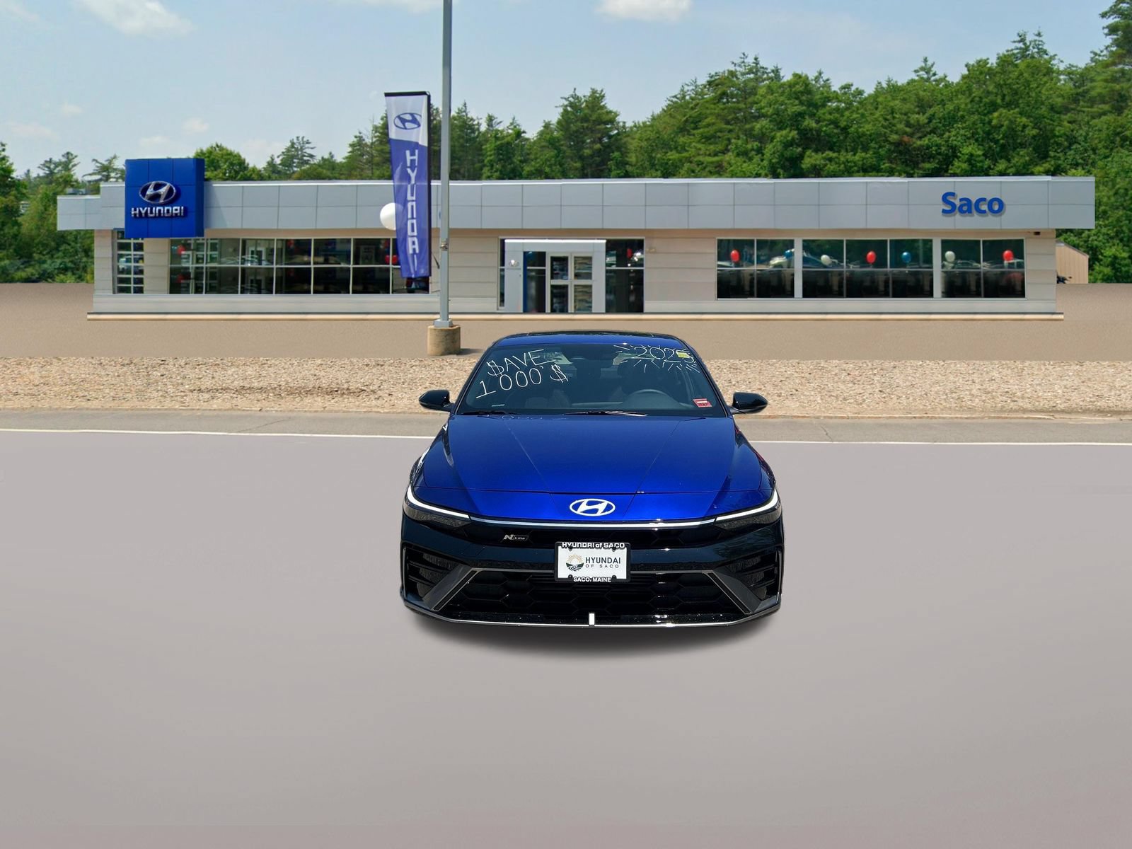 New 2025 Hyundai Elantra N Line FWD image 3