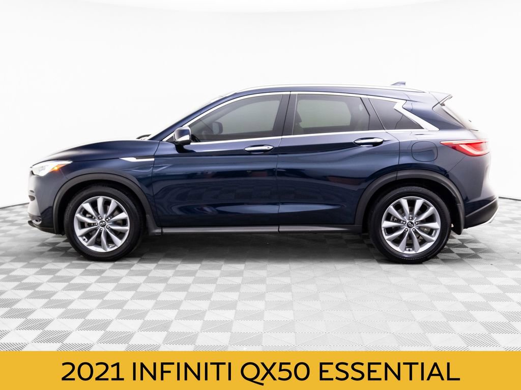 Used 2021 INFINITI QX50 Essential w/ Cargo Package video 2