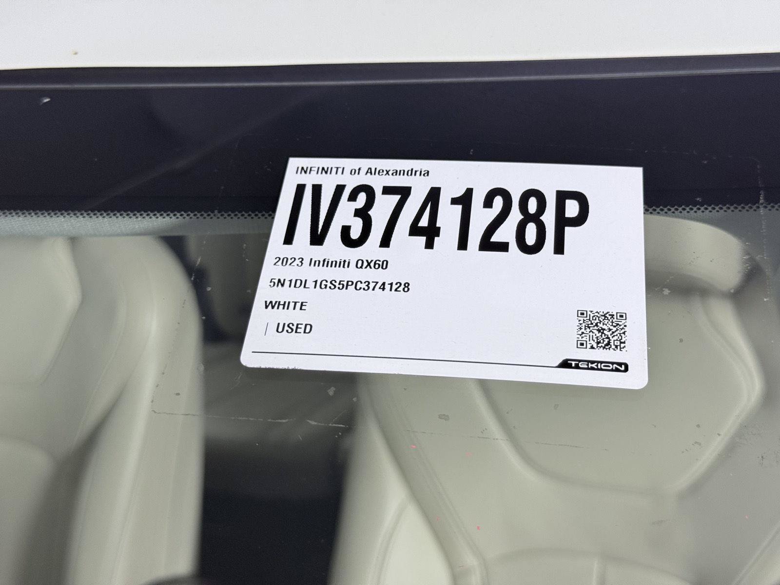 Certified 2023 INFINITI QX60 Sensory AWD/4WD image 36