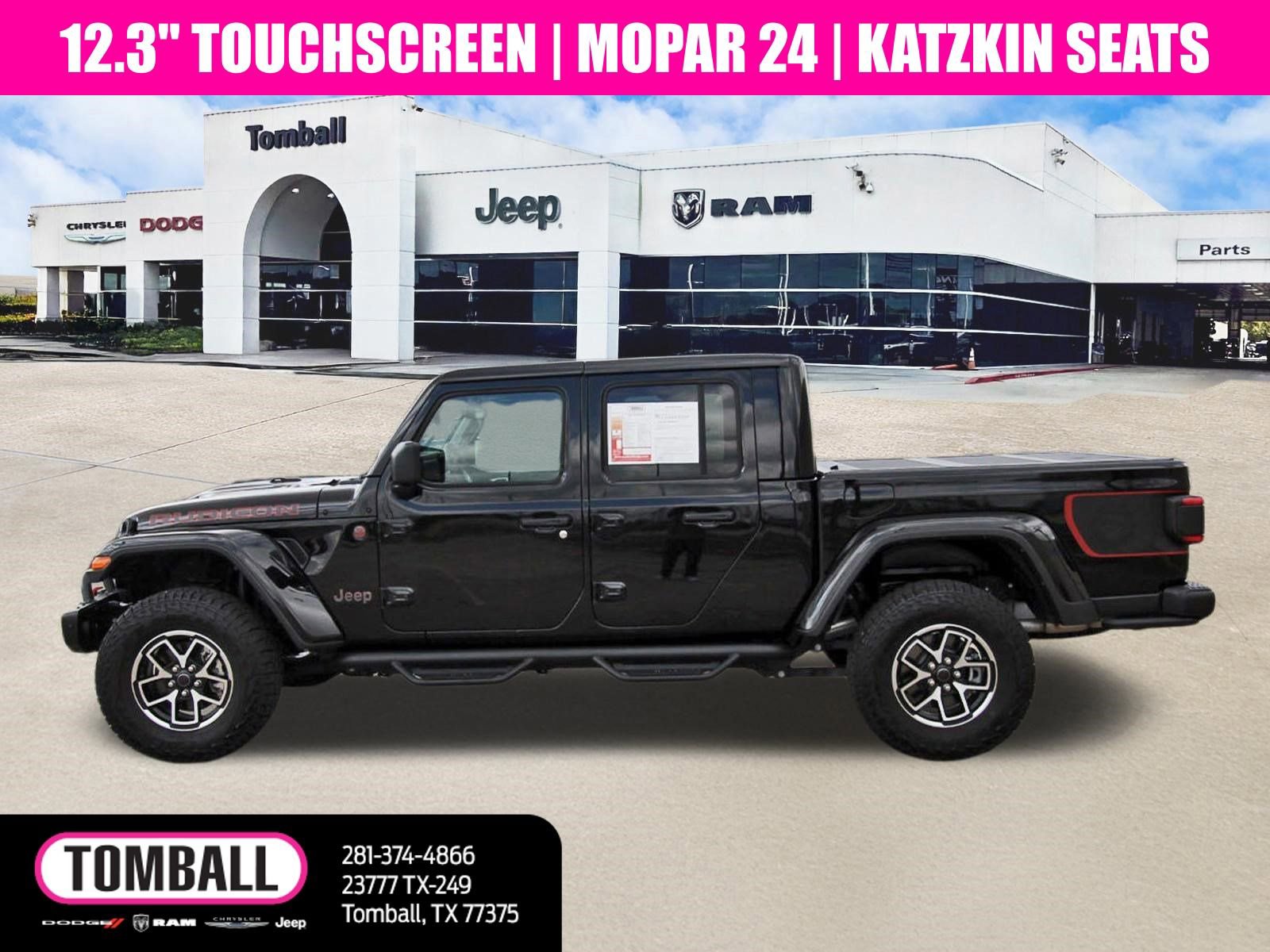 Used 2024 Jeep Gladiator Rubicon w/ Technology Group image 4