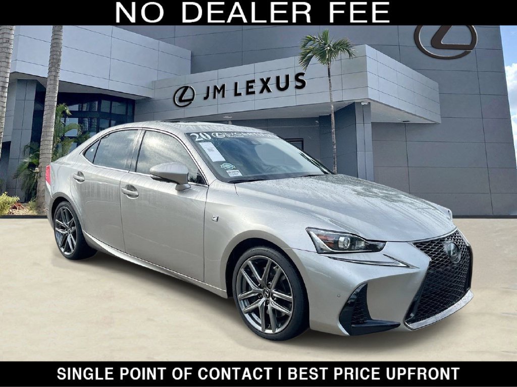 Certified 2020 Lexus IS 350 F Sport w/ F Sport Package