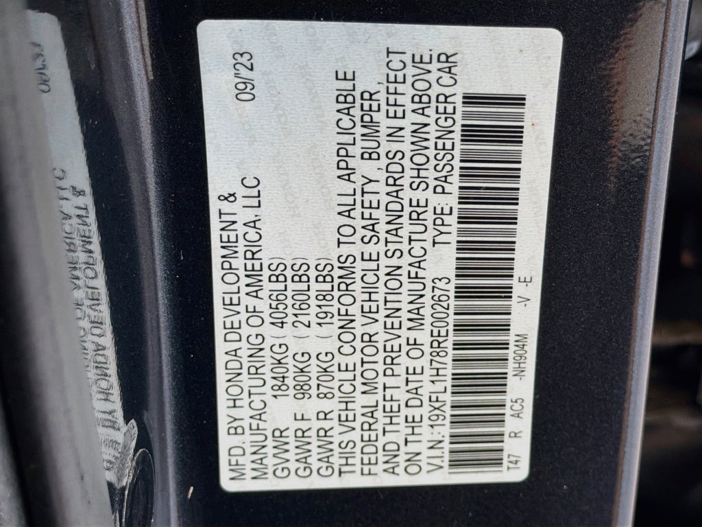 Certified 2024 Honda Civic EX-L image 36