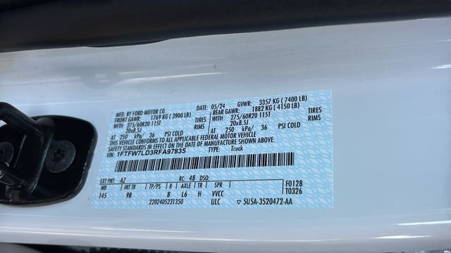 Used 2024 Ford F150 Platinum w/ Equipment Group 702A High AWD/4WD image 33