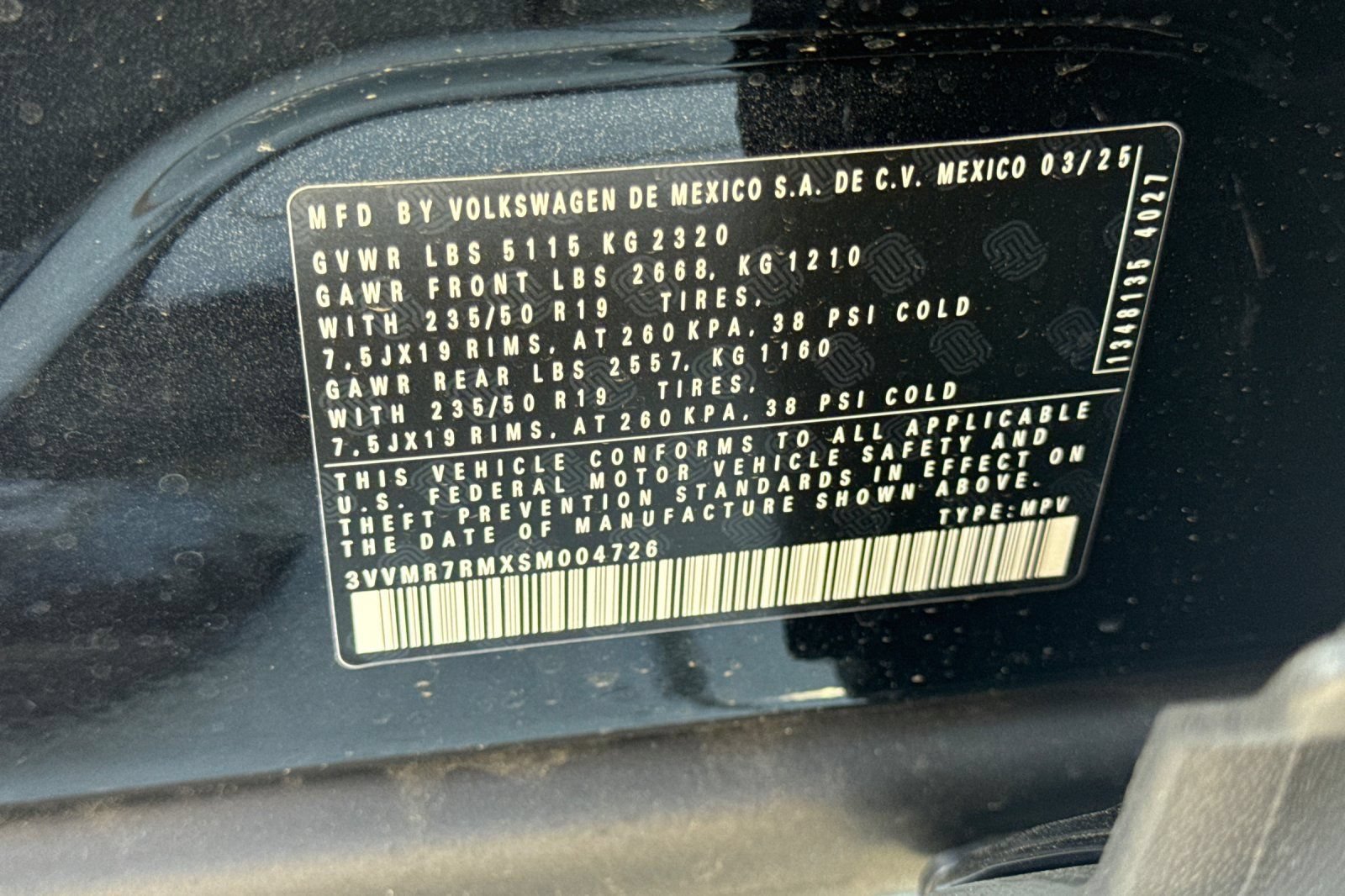 New 2025 Volkswagen Tiguan SE AWD/4WD image 27