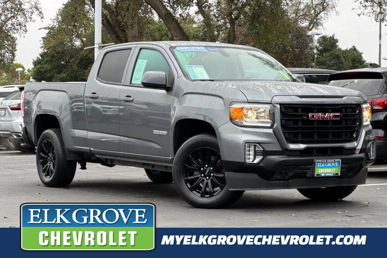 Certified 2022 GMC Canyon Elevation