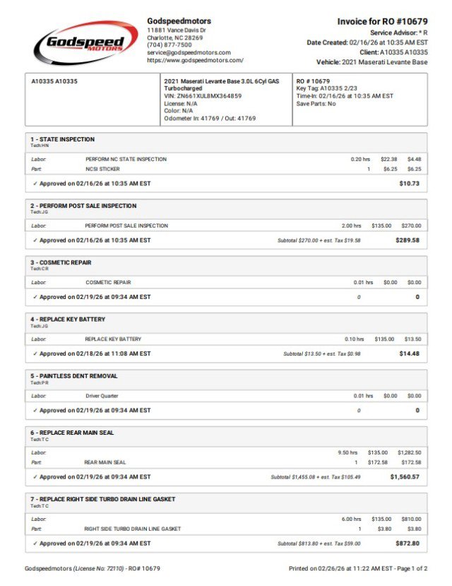 Used 2021 Maserati Levante GranLusso image 72