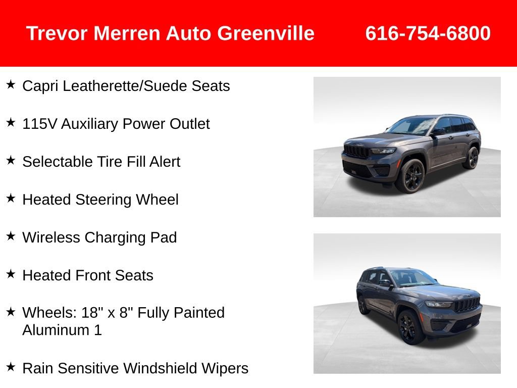 Used 2024 Jeep Grand Cherokee Altitude AWD/4WD image 37