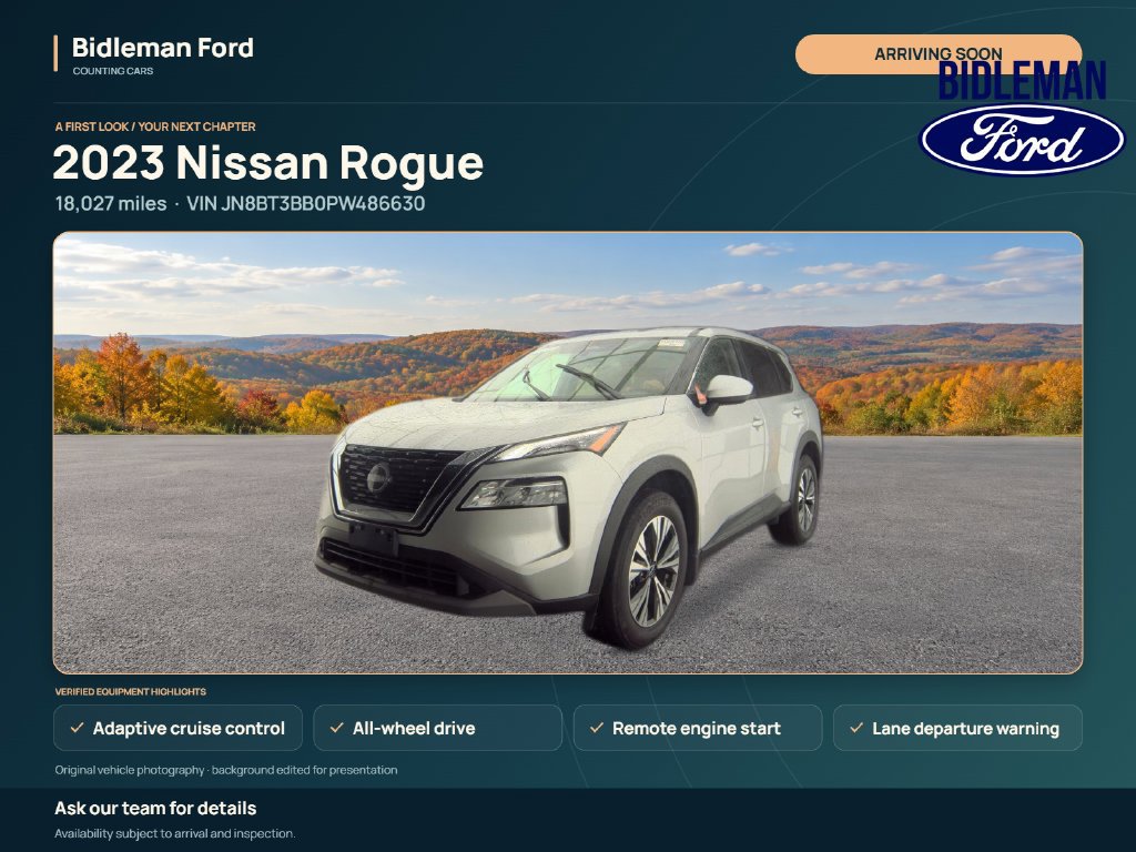 Used 2023 Nissan Rogue SV