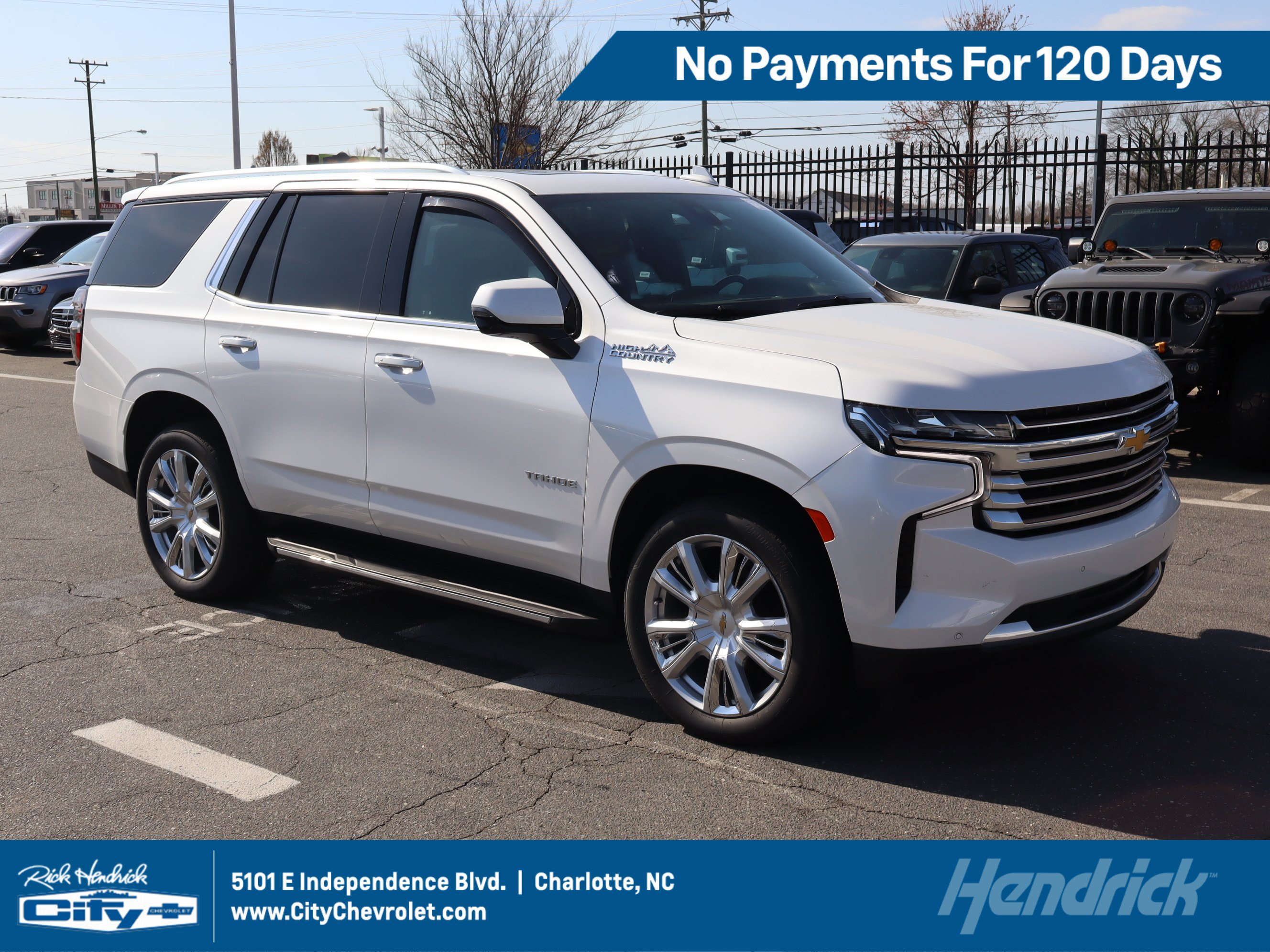 Used 2022 Chevrolet Tahoe High Country AWD/4WD image 1