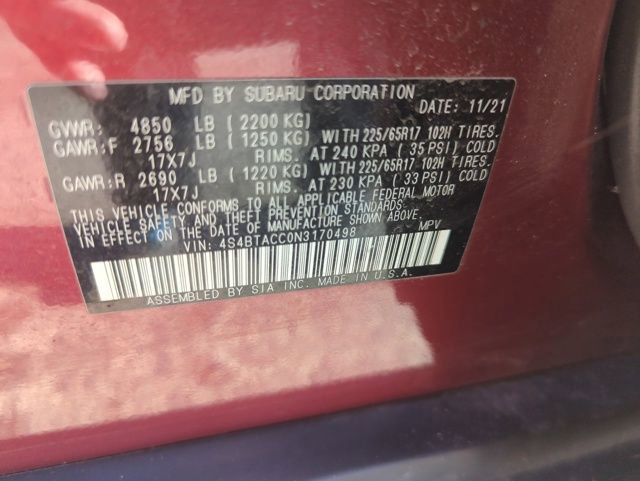 Used 2022 Subaru Outback Premium image 36