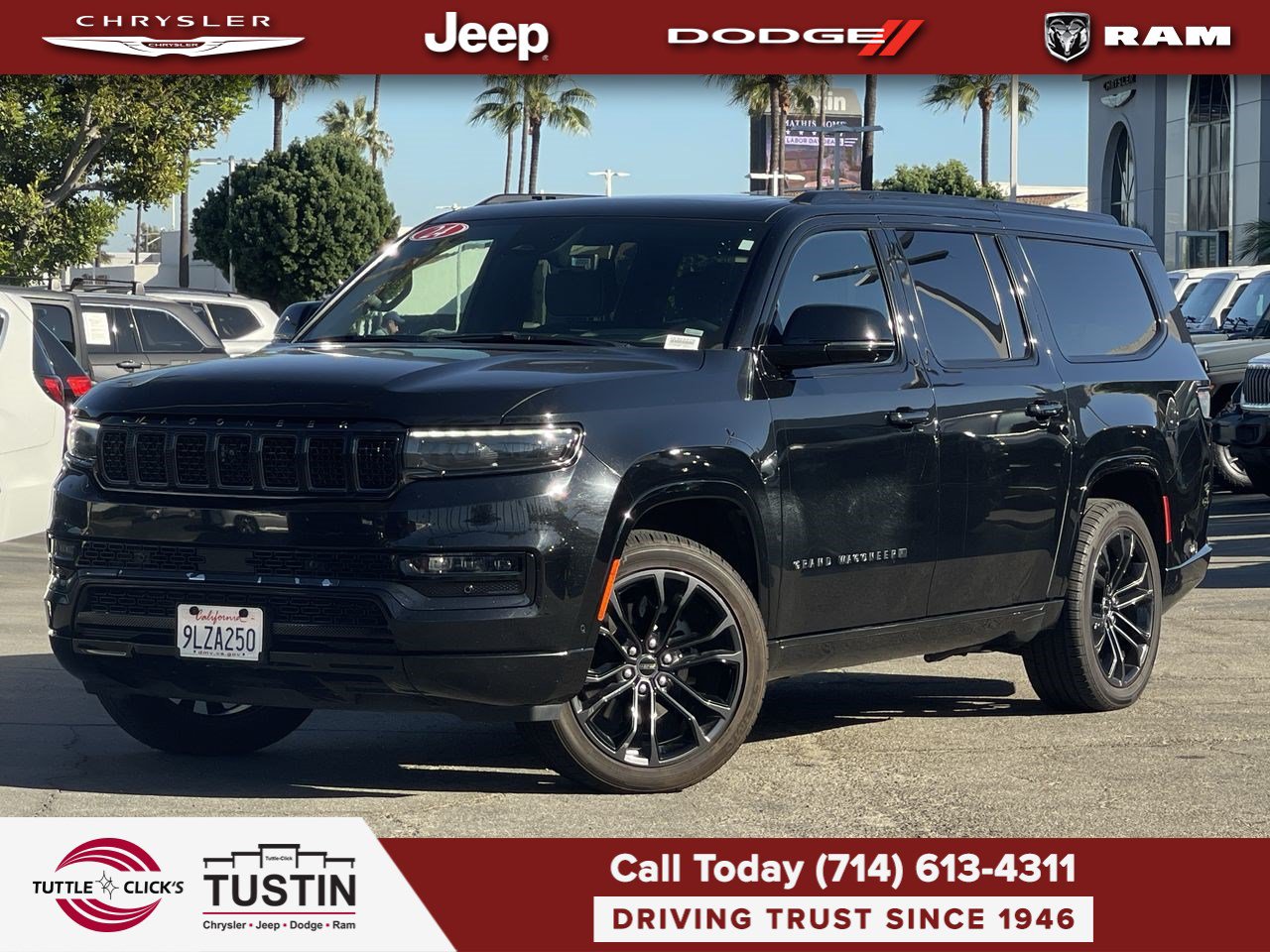 Used 2024 Jeep Grand Wagoneer L Series II w/ Quick Order Packagew 28T