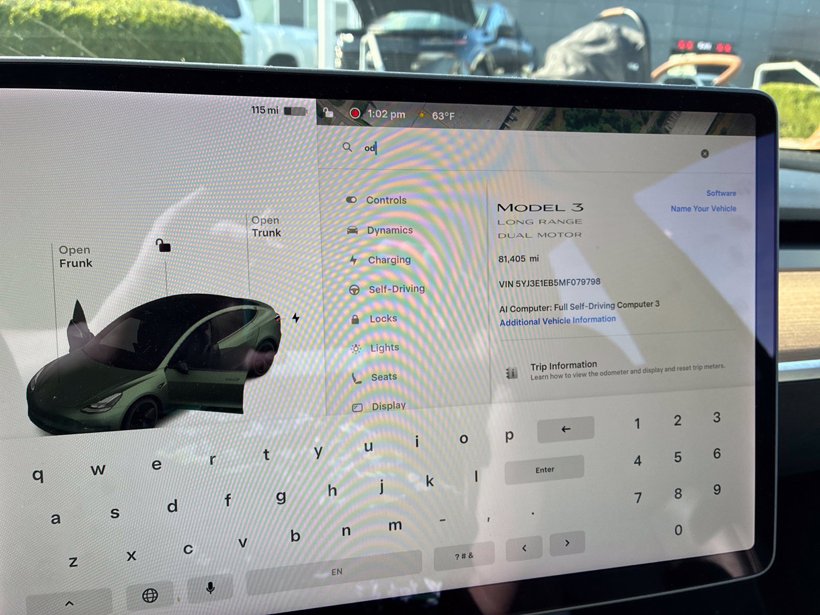 Used 2021 Tesla Model 3 Long Range AWD/4WD image 2