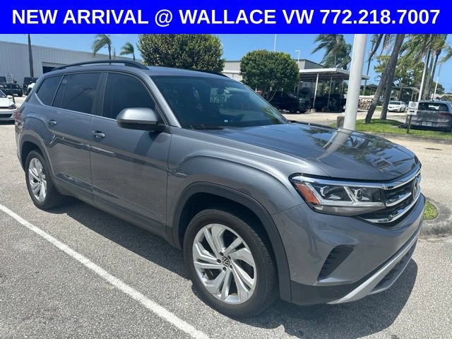 Certified 2021 Volkswagen Atlas SE w/ Panoramic Sunroof Package FWD image 2